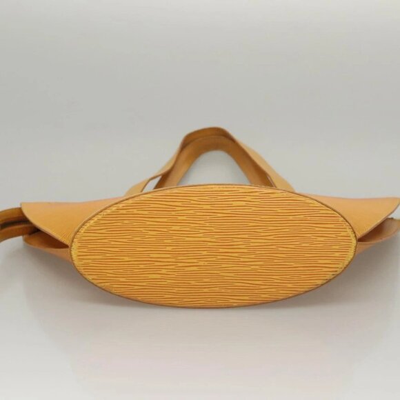 LOUIS VUITTON Epi Saint Jacques Hand Bag Yellow M52279 LV Auth 117860 - Picture 9 of 15